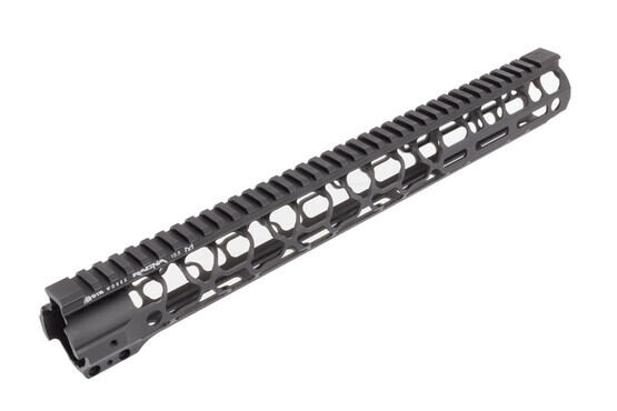 Odin Works lightweight 15.5in black Ragna M-LOK handguard for the AR-15 features a tough and rock solid mounting system